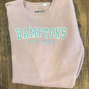 Oura Pink Hamptons Sweatshirt
